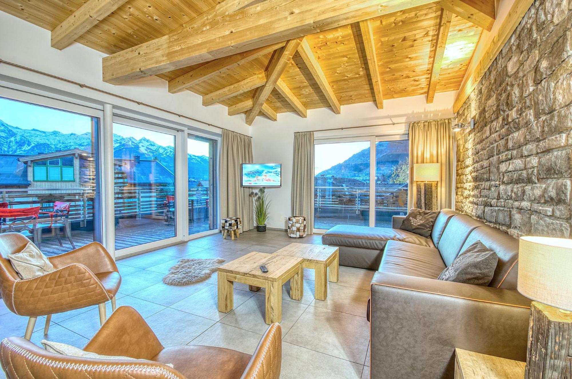 Penthouse Ski & Golf - By Alpen Apartments Zell am See Dış mekan fotoğraf